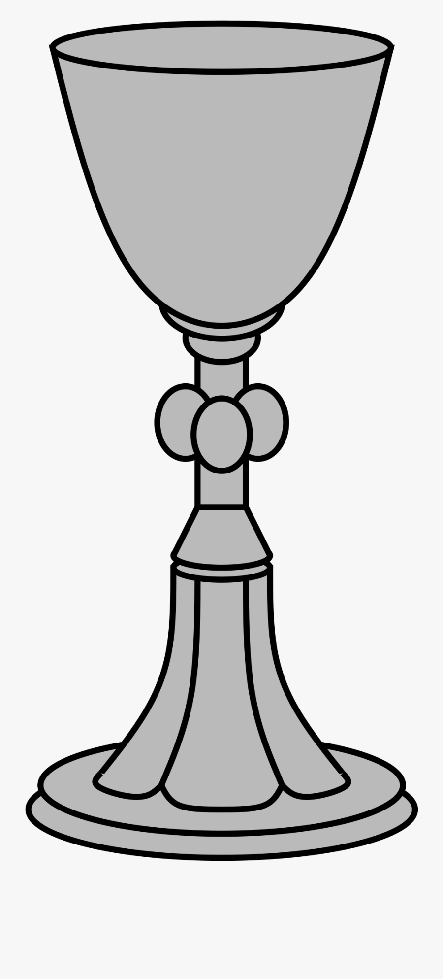 Chalice Heraldry Png Clipart , Png Download - Chalice Clipart Transparent Background, Transparent Clipart