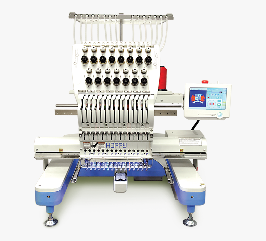 Happy Hcd2 1501 15 Needle Embroidery Machine - Hcd2 1 Head Embroidery Machine, Transparent Clipart