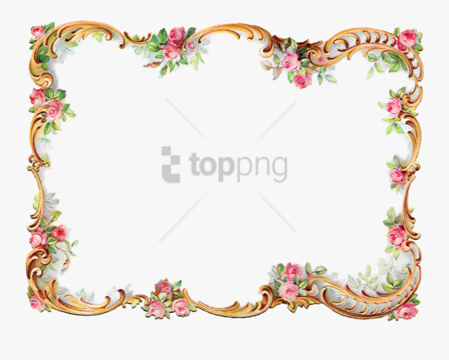 Photo Frame Borders Png - Border Design With Frame, Transparent Clipart