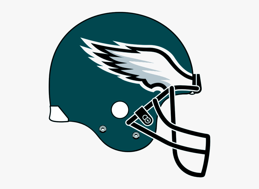 Philadelphia Eagles American Football Background Clipart - Pittsburgh Steelers Helmet Png, Transparent Clipart