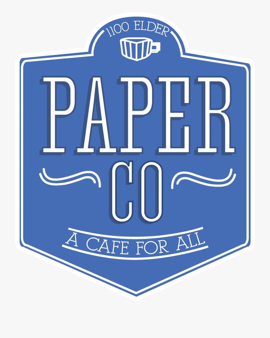 Paper Co Cafe - Majorelle Blue, Transparent Clipart