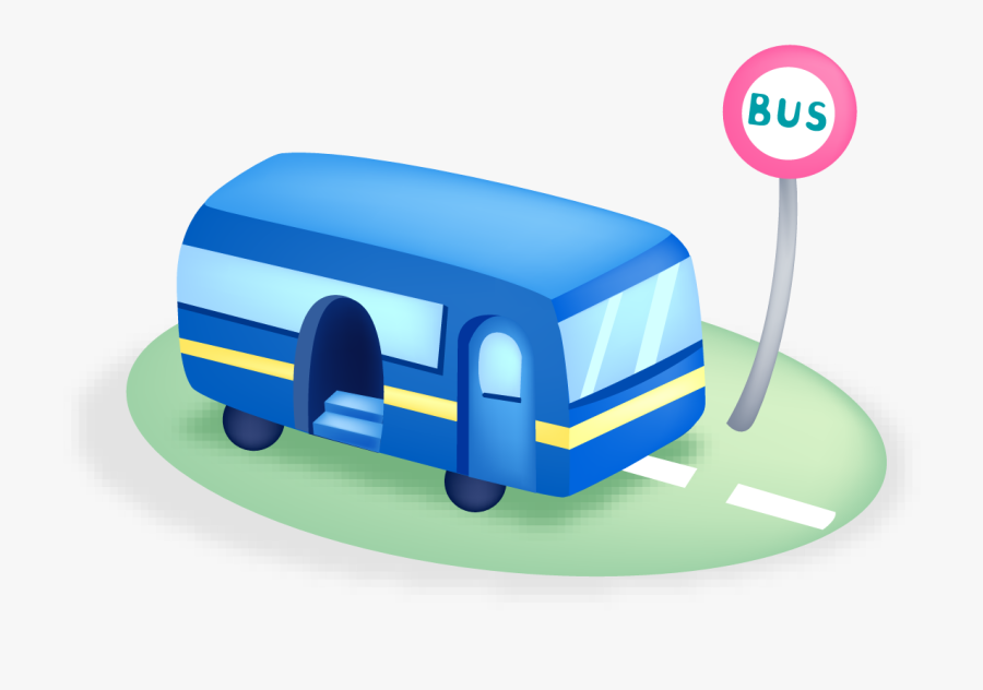 Transparent Bus Icon Png - Bus, Transparent Clipart