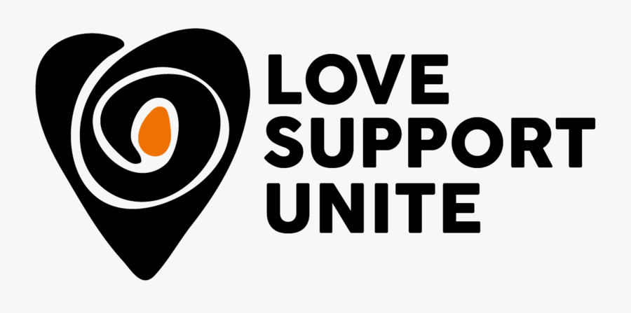 Love Support Unite Africa - Love Support Unite Logo, Transparent Clipart