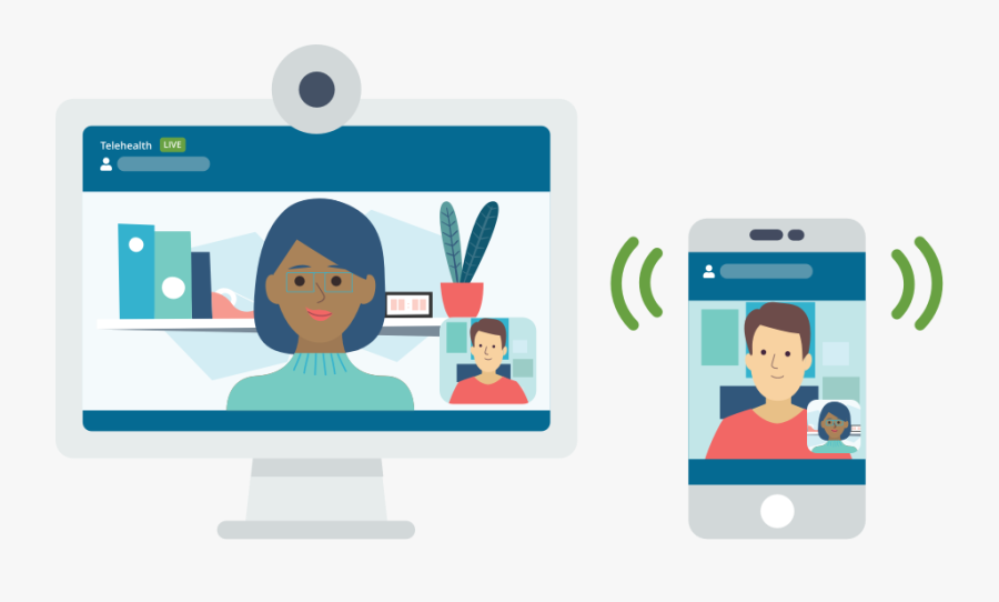 Image Of Telehealth In Theranest - Theranest Telehealth, Transparent Clipart