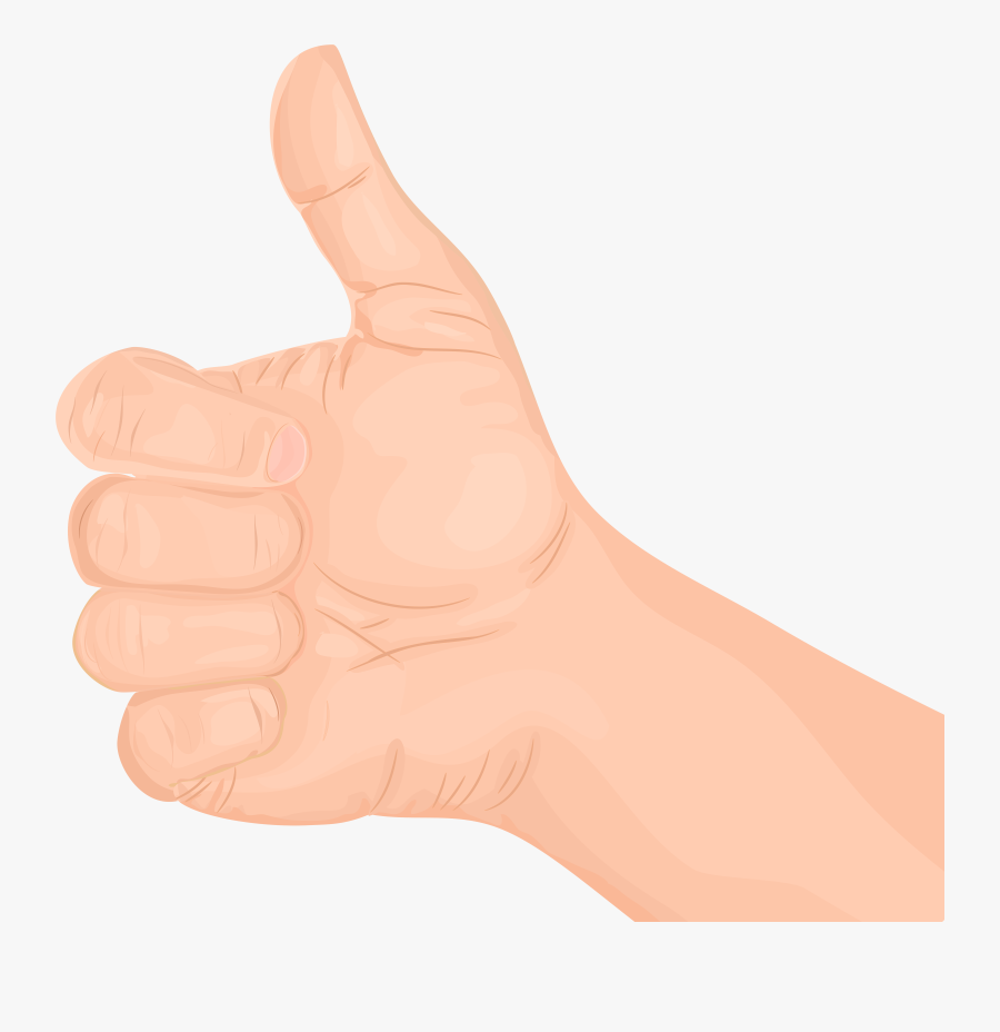 Thumb Clipart Gesture, Transparent Clipart