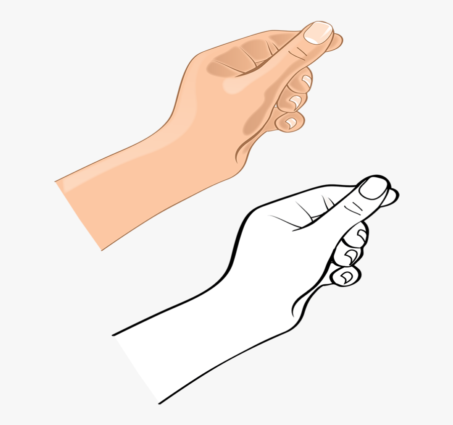 Hands Vector Hand Gesture - Drawing, Transparent Clipart