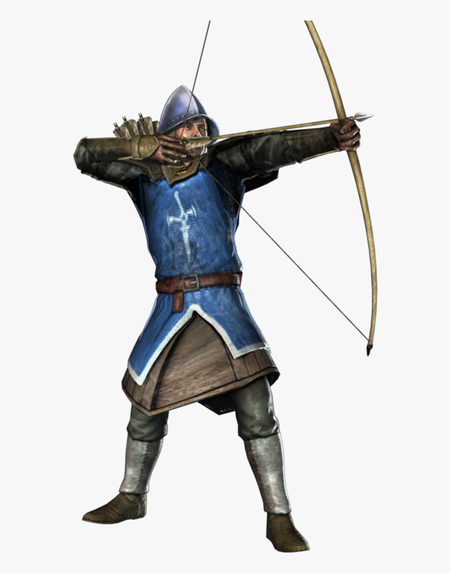 Bow And Weapon,ranged Weapon,lance,action Figure,fictional - Archer Png, Transparent Clipart