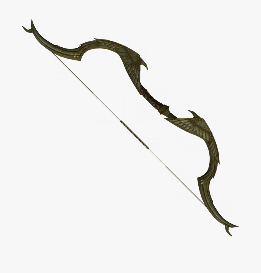 Clip Art Wiki - Longbow, Transparent Clipart