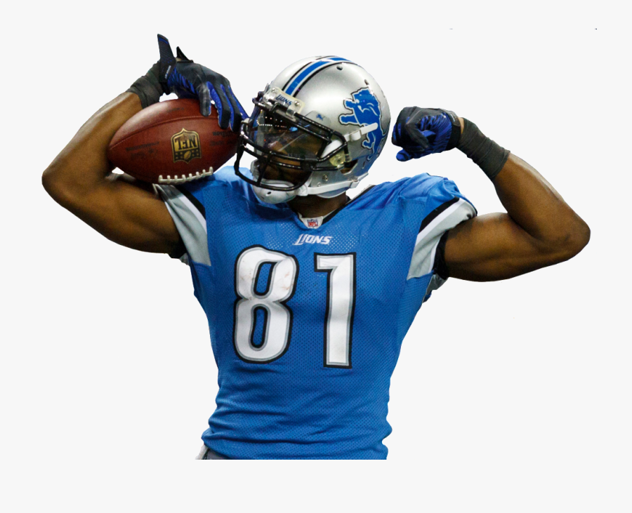 Nfl Lions Calvin Johnson, Transparent Clipart