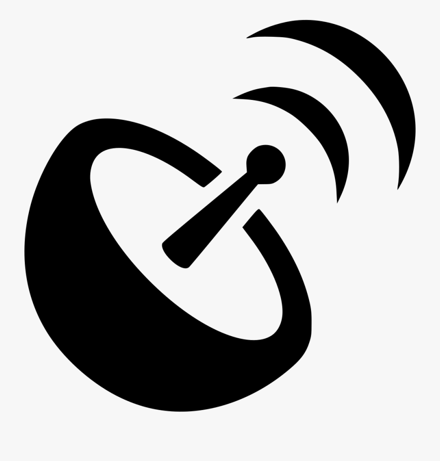Satellite Dish Broadcast Svg Png Icon Free Download - Broadcast Png, Transparent Clipart