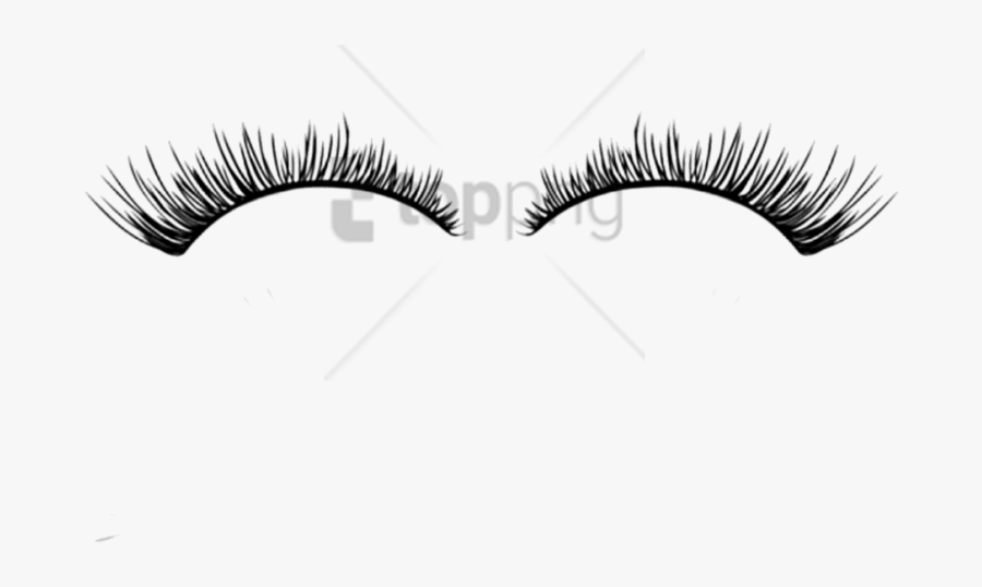 Eyelashes Transparent Background - Eyelash Png, Transparent Clipart