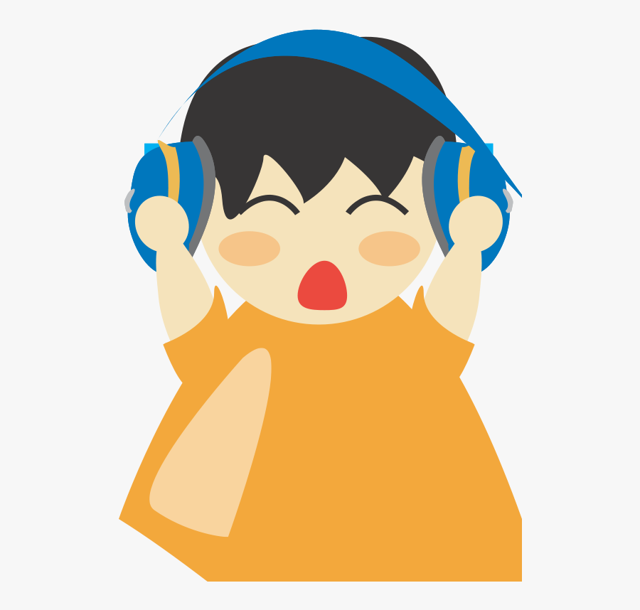 Usando Fone Ouvido Png, Transparent Clipart