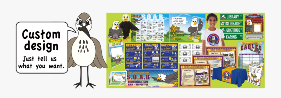 Pbis Posters Sandpiper Mascot Clip Art - Clip Art, Transparent Clipart