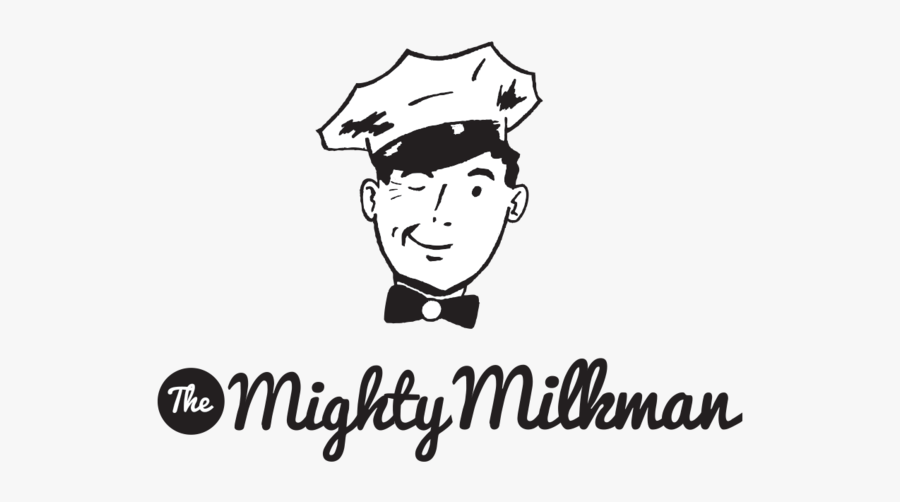 Milkman Png - Milkman-logotype - Milk Man Hat Cartoon, Transparent Clipart