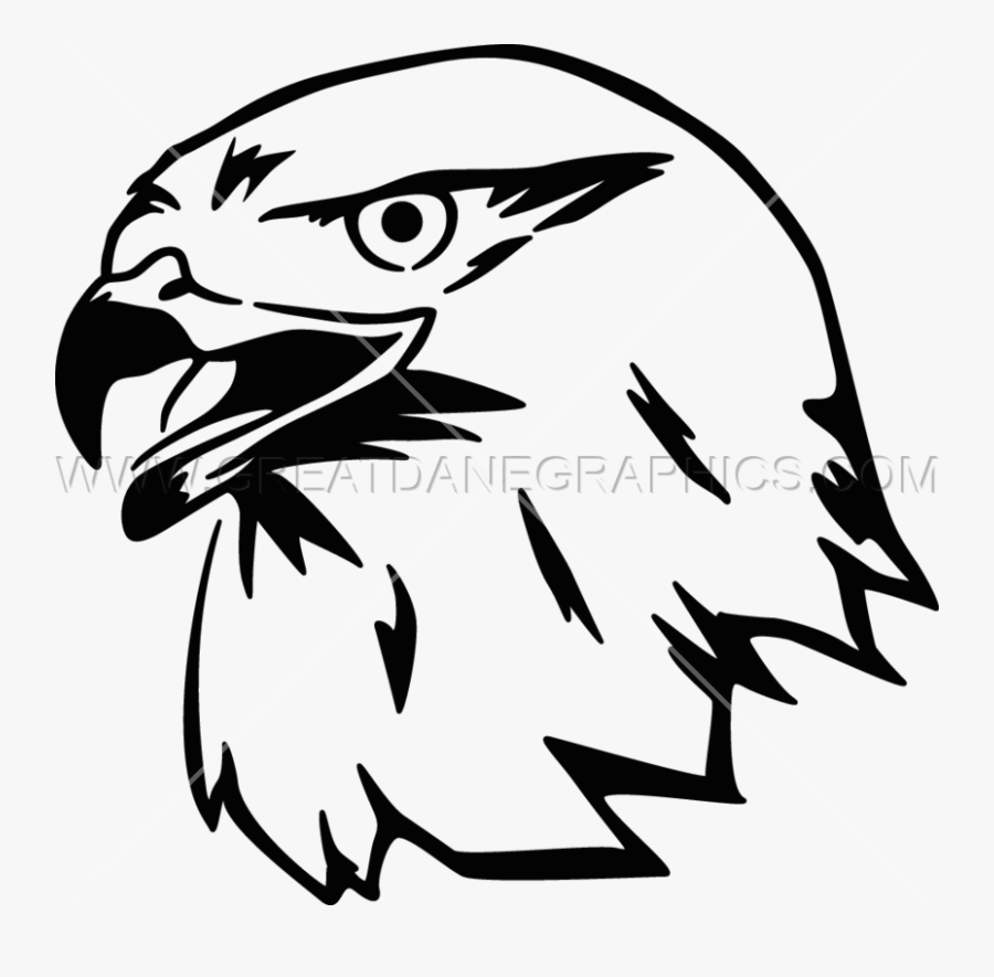Production Ready Artwork For - Falcon Black And White Png, Transparent Clipart