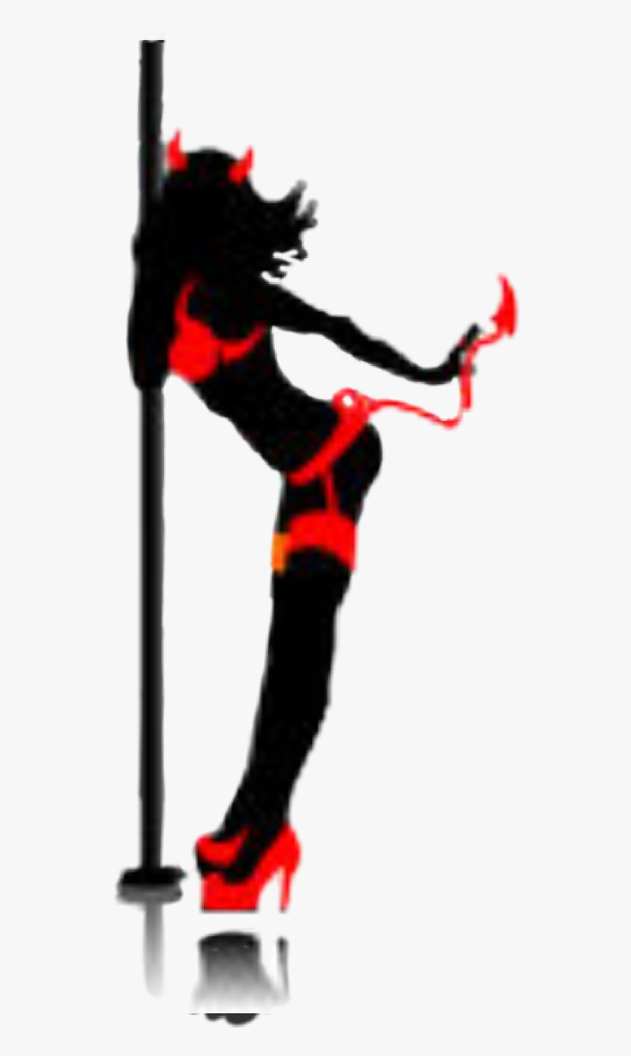 Transparent Burlesque Clipart - Silhouette Burlesque, Transparent Clipart