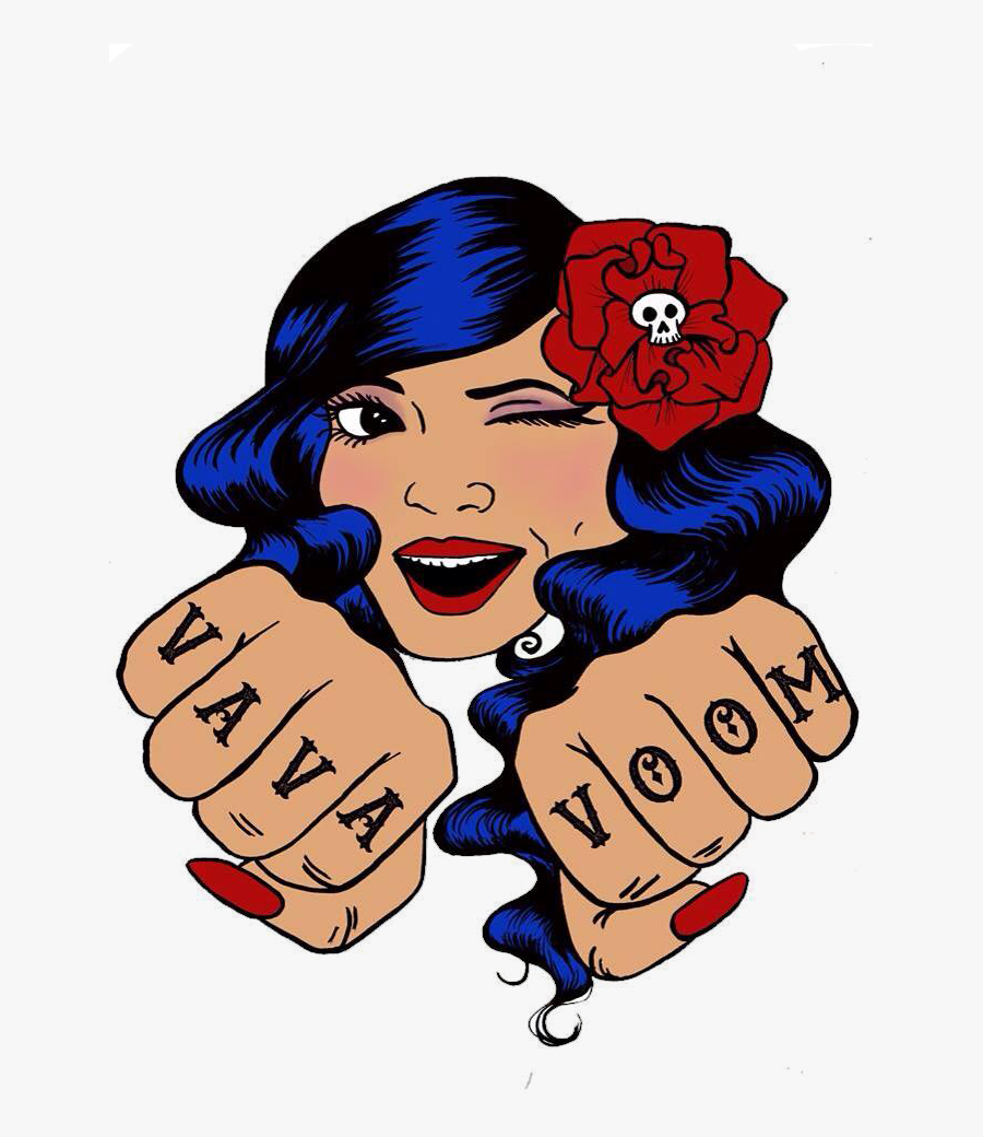 Va Va Voom Burlesque Vixens 7th Anniversary Show @ - Cartoon, Transparent Clipart