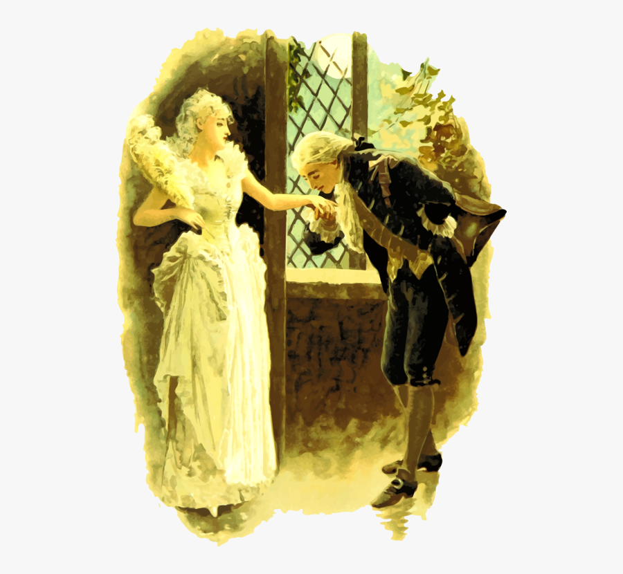 Costume - Hand Kiss Drawing, Transparent Clipart