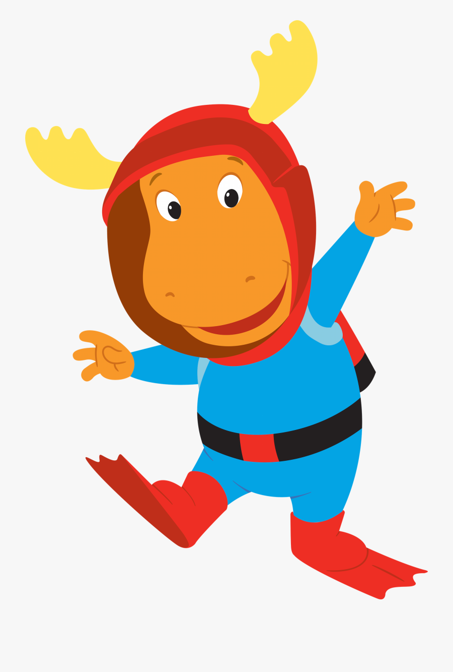 The Backyardigans Uniqua Butterfly - Backyardigans Move To The Music, Transparent Clipart