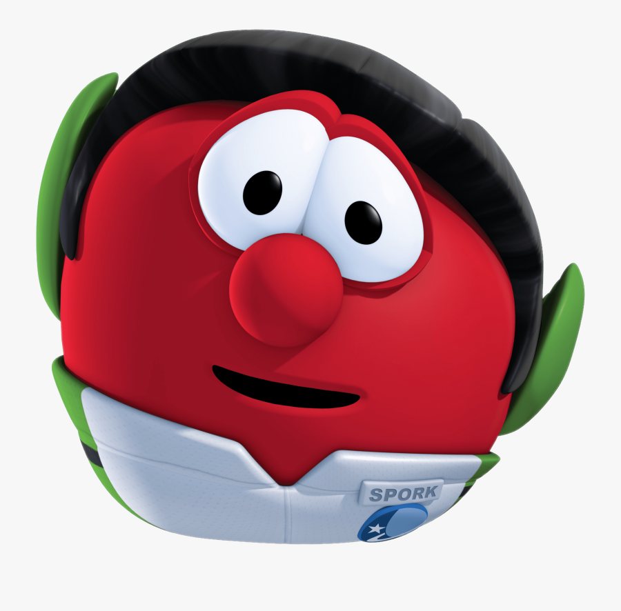 Download Veggietales Spork The Tomato Transparent Png - Veggies In Space The Fennel Frontier Mr Spork, Transparent Clipart