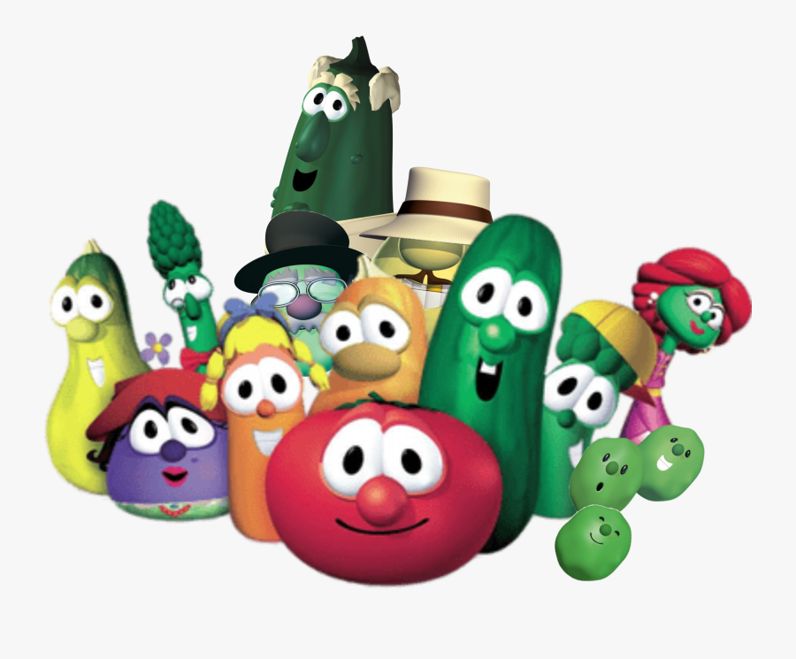 Veggie Tales, Transparent Clipart