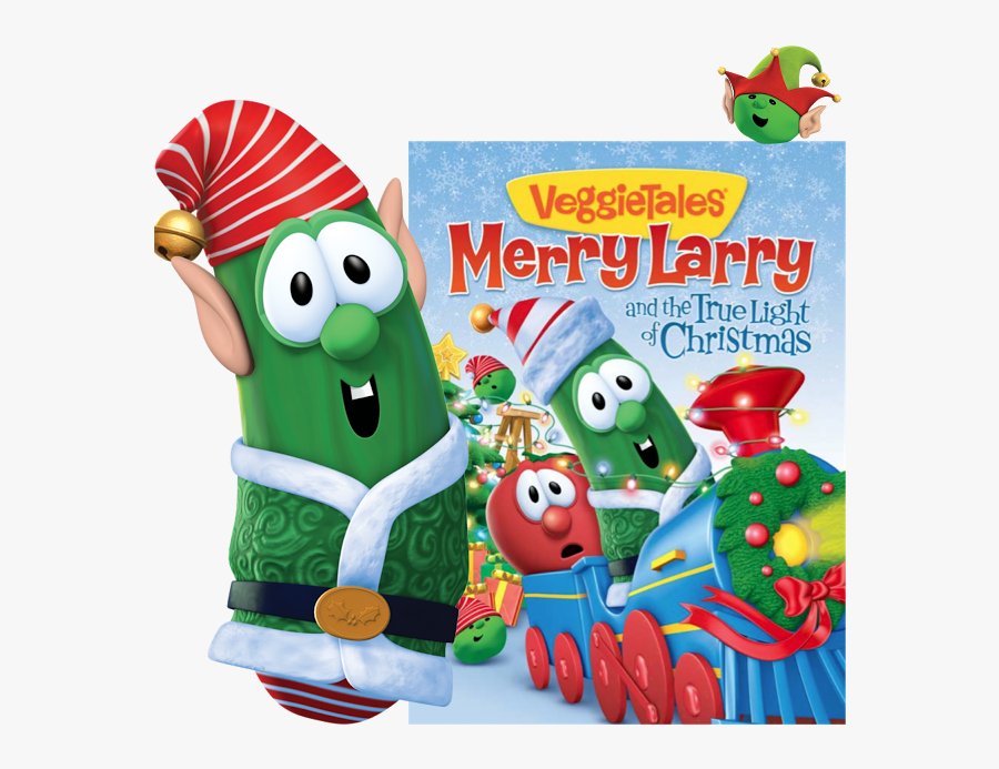 Veggietales Merry Larry And The True Light, Transparent Clipart