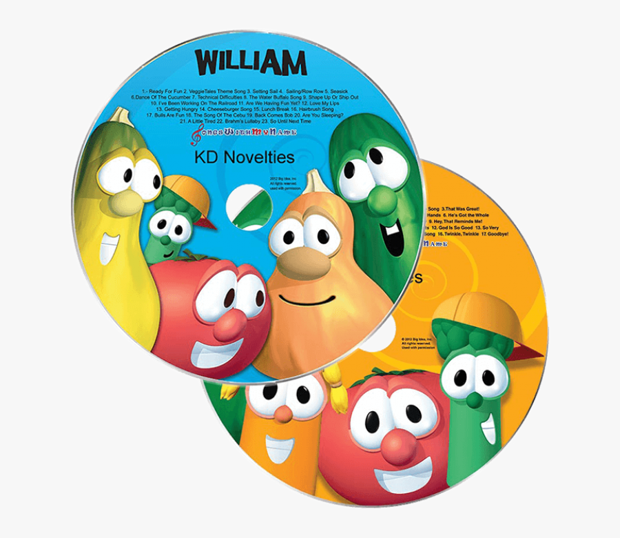 Veggie Tales Disney, Transparent Clipart