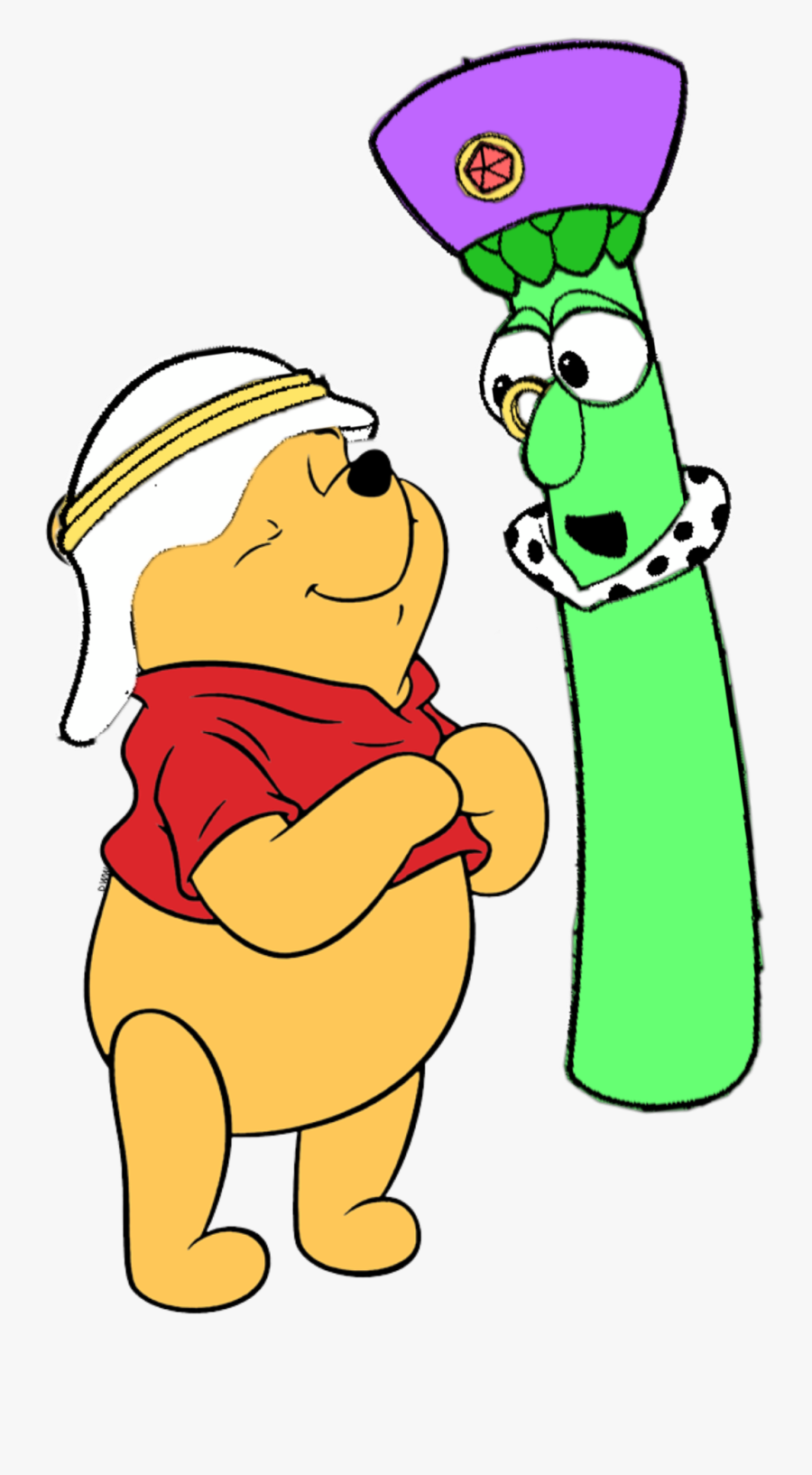 #veggie #tales #veggietales #1992 #winnie The #pooh - Winnie The Pooh No Background, Transparent Clipart