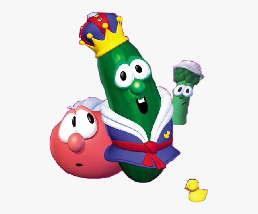 Http - //web - Archive - - //www - Bigideafun - Kinggeorge/wp - Veggie Tales Larry The Cucumber All, Transparent Clipart