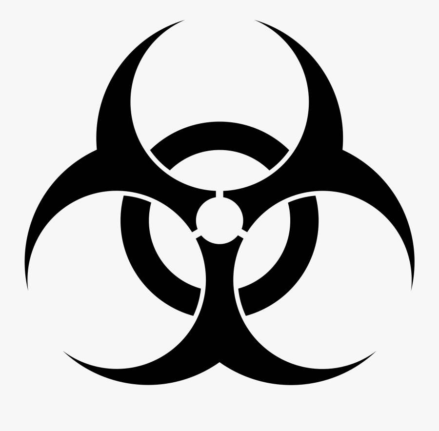 Vector Graphics Biological Hazard Illustration Logo - Biohazard Symbol Vector, Transparent Clipart