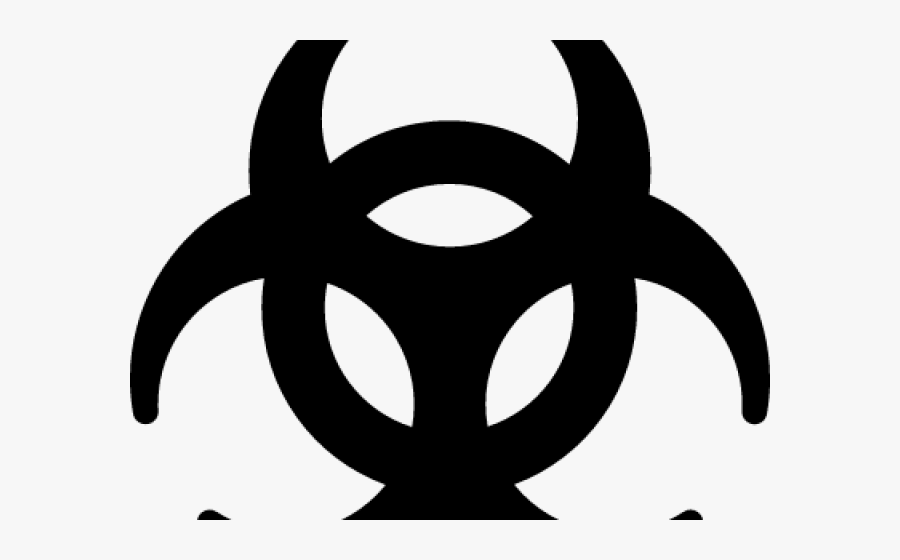 Biohazard Symbol Clipart Logo - Illustration, Transparent Clipart