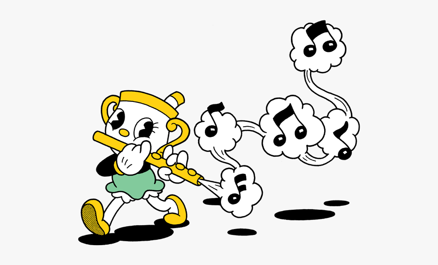 Cuphead Music, Transparent Clipart
