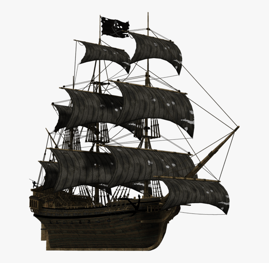 Pirate Ship Png Transparent - Pirate Ship Transparent Background, Transparent Clipart
