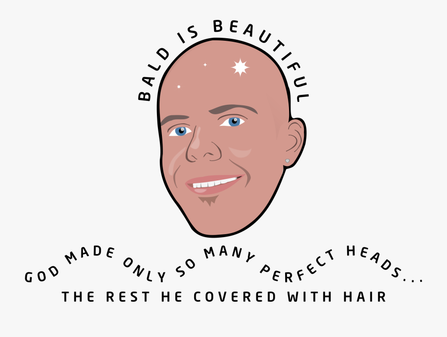 Jpg Free Library Bald Clipart Bald Head - Bald Head Clip Art, Transparent Clipart