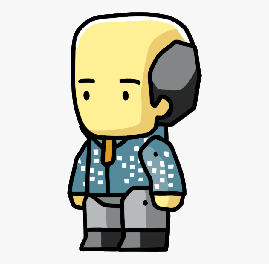 Used Car Salesman - Scribblenauts Boy Png, Transparent Clipart