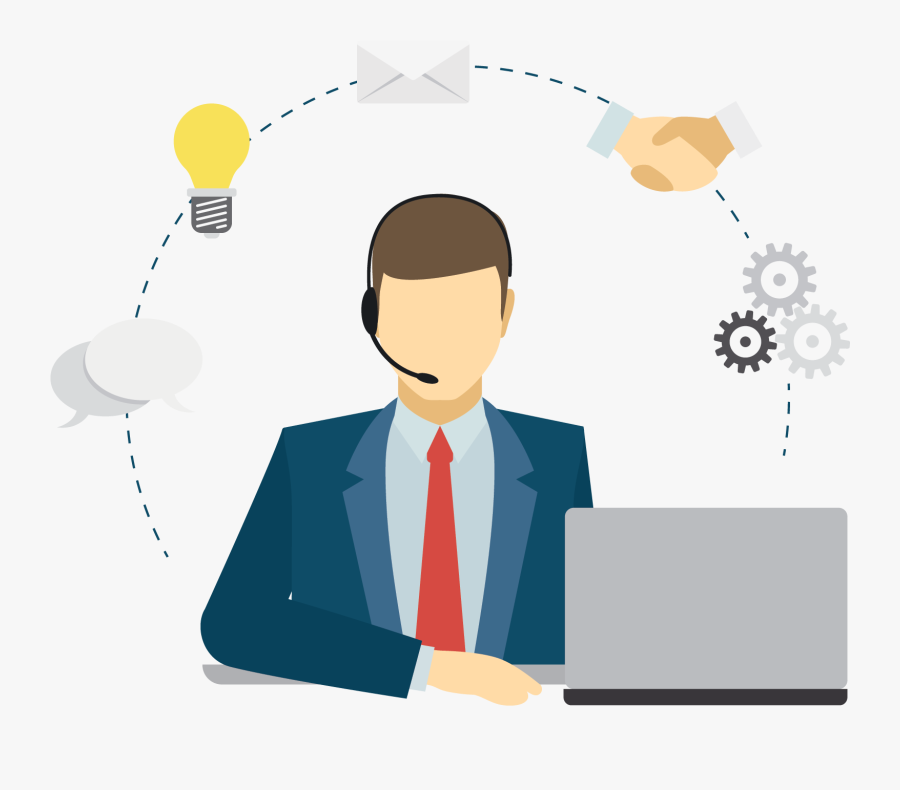 Sales Person Png , Transparent Cartoons - Tecnico En Desarrollo De Software, Transparent Clipart