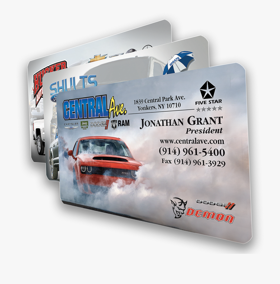 Clip Art Automotive Dealer Business Cards - Flyer, Transparent Clipart