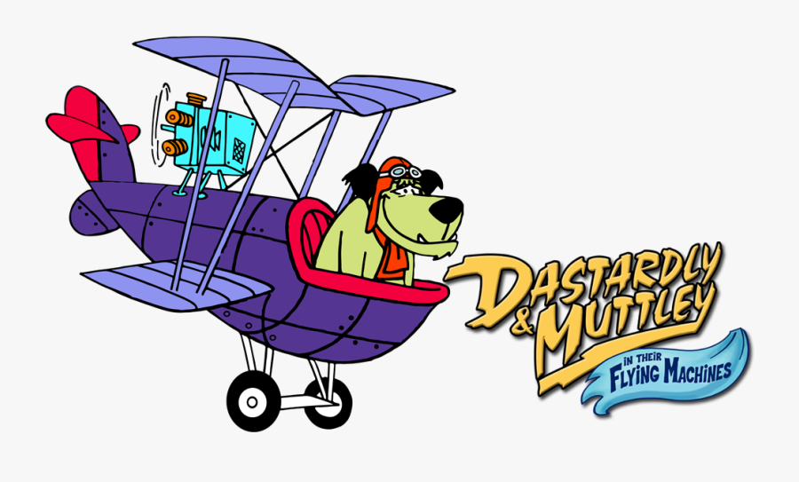 Dastardly And Muttley In Their Flying Machines Png, Transparent Clipart