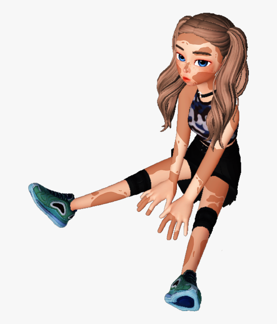 #judge #racist #zepeto #vitiligo #zepetospark #zepeto - Girl, Transparent Clipart