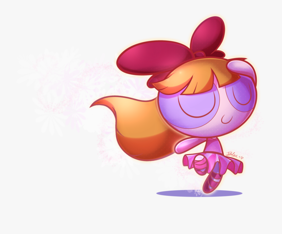 Blossy And The By - Cartoon, Transparent Clipart