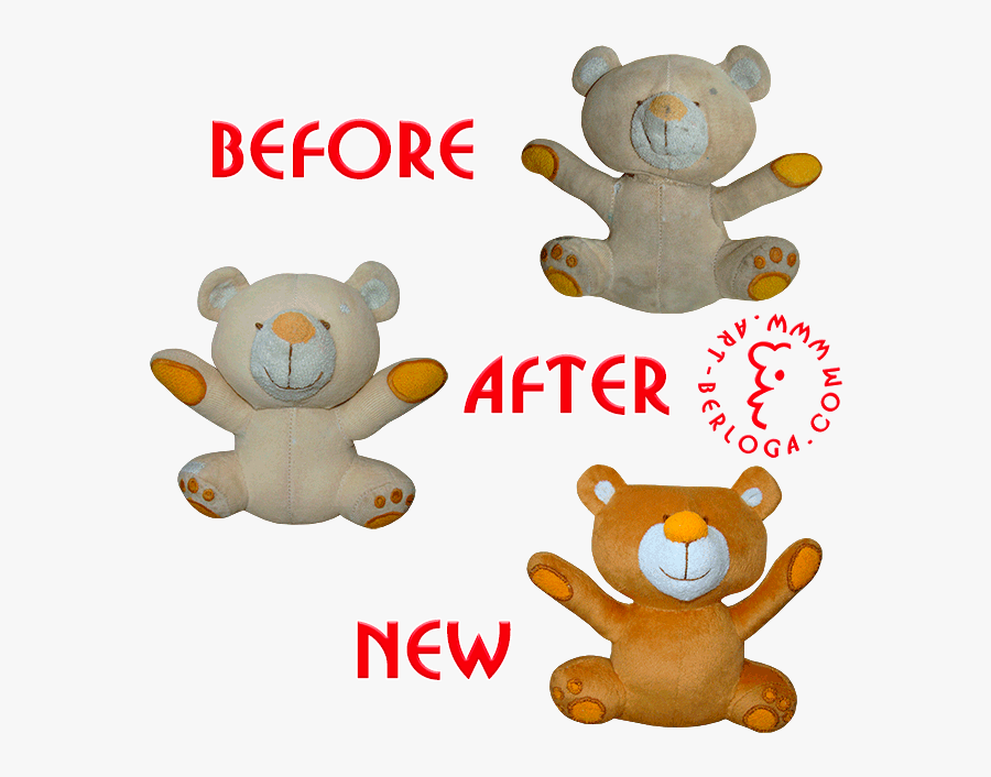 Restoration And Copy Of Litle Teddy Bear - Teddy Bear, Transparent Clipart