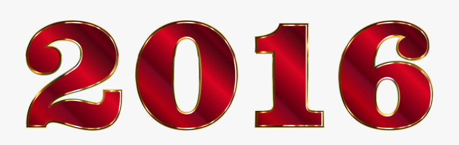 Clipart 2016 Typography 13 - 2016 Clipart, Transparent Clipart
