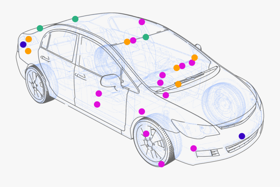 What Kinds Of Data - Car Sensors Png, Transparent Clipart