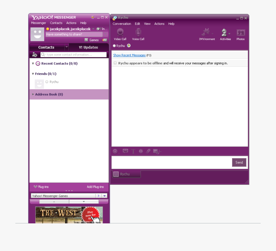 Clip Art Messenger For Windows Zwodnik - Yahoo Chat Messengers , Free Trans...