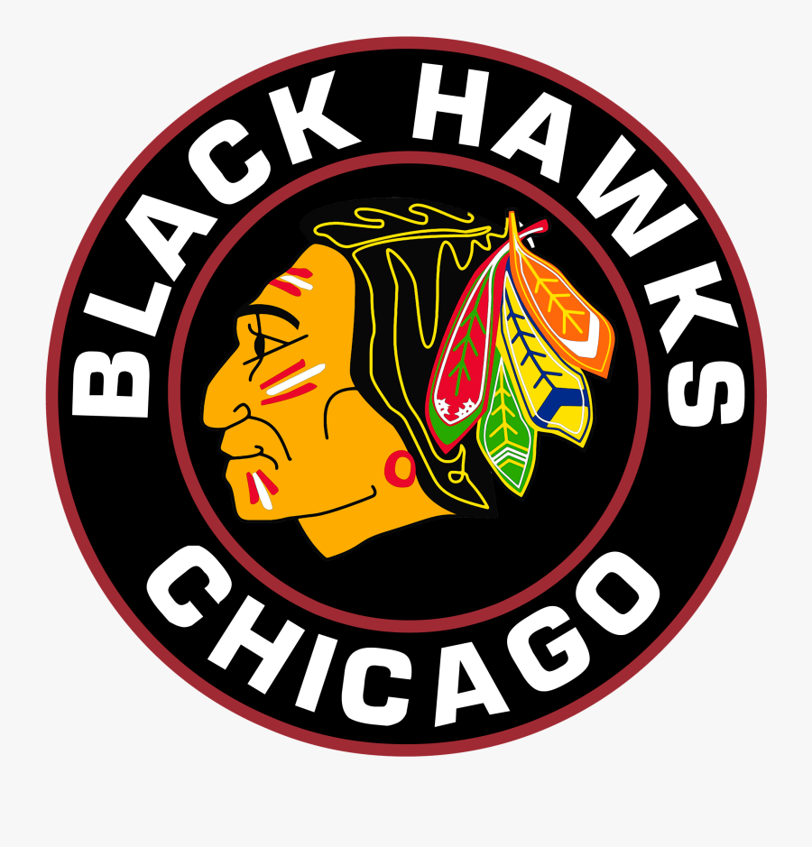 Blackhawks Logo Crest - Chicago Blackhawks, Transparent Clipart