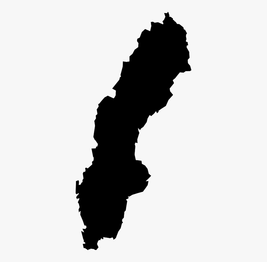 Sweden - Sweden Map Vector, Transparent Clipart