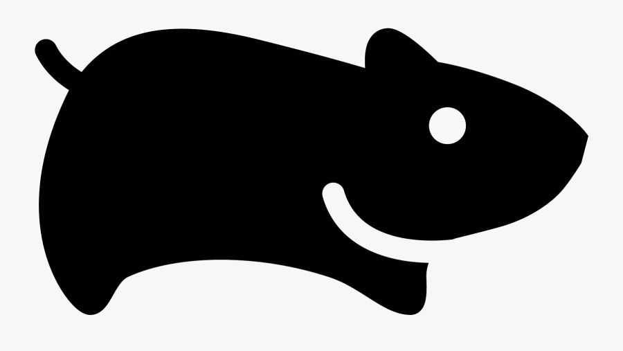 Silhouette At Getdrawings Com - Hamster Icon, Transparent Clipart