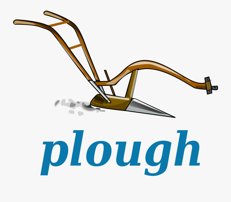 Cliparts For Free - Cartoon Picture Of Plough, Transparent Clipart