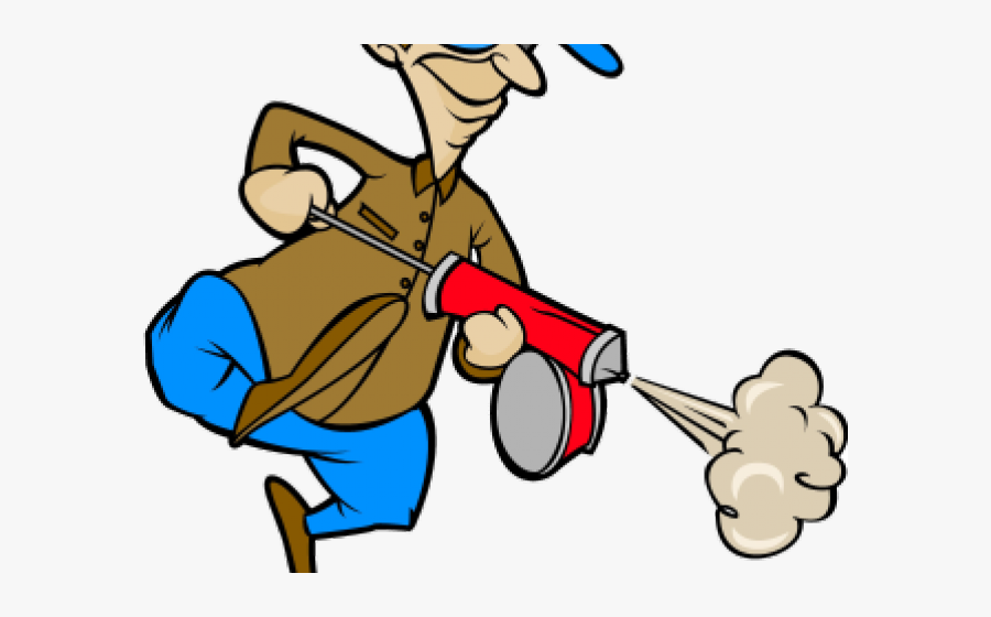 Exterminator Cliparts - Cartoon Exterminator, Transparent Clipart