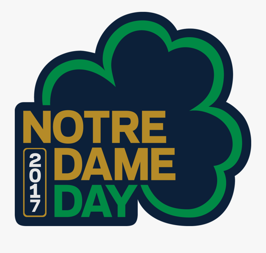 Football Clipart Notre Dame - Notre Dame Day 2019, Transparent Clipart